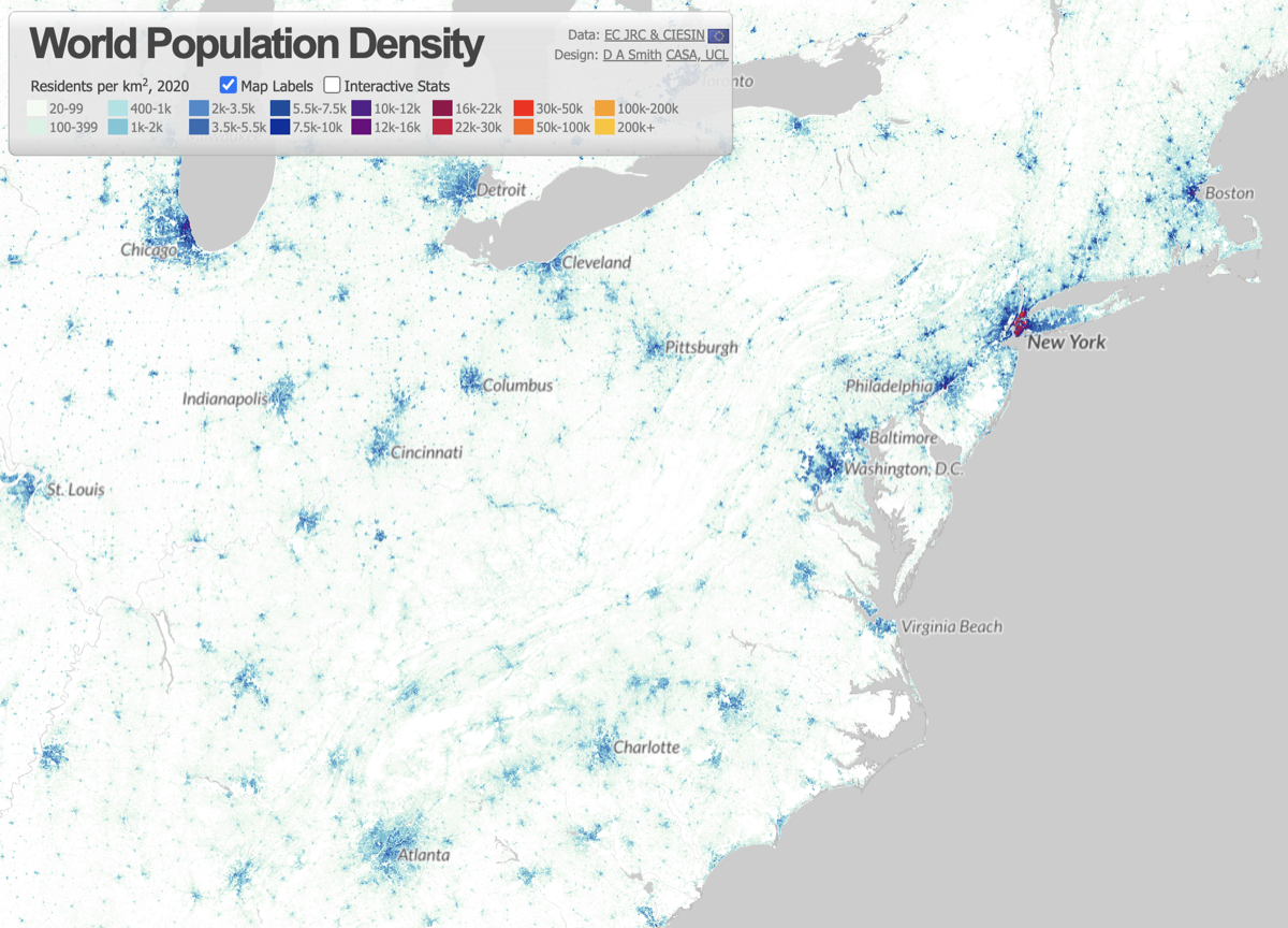 US Population Density